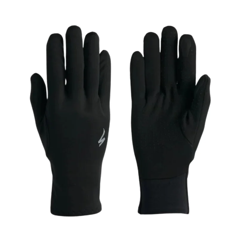 Cycling sleeve clip-Men's Softshell Thermal Gloves