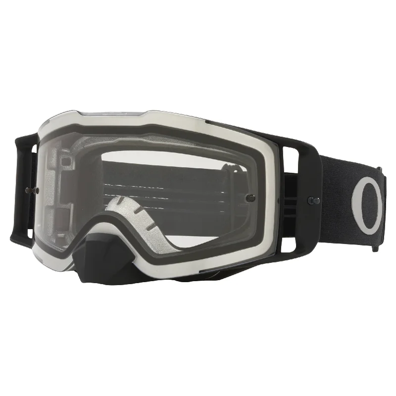 Bicycle chainstay pad-OAKLEY FRONT LINE GOGGLES - TUFF BLOCKS BLACK GUNMETAL (CLEAR)