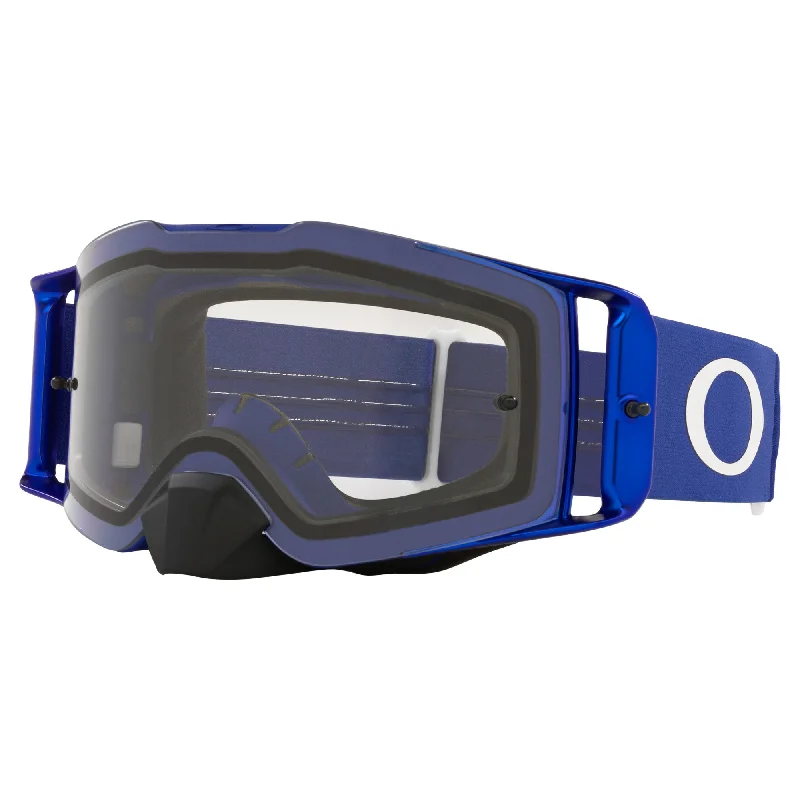 Mountain bike arm-OAKLEY FRONT LINE GOGGLES - MOTO BLUE (CLEAR)