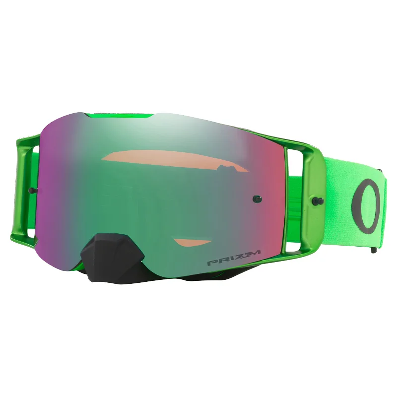 Bicycle mirror clip-OAKLEY FRONT LINE GOGGLES - MOTO GREEN (PRIZM MX JADE)