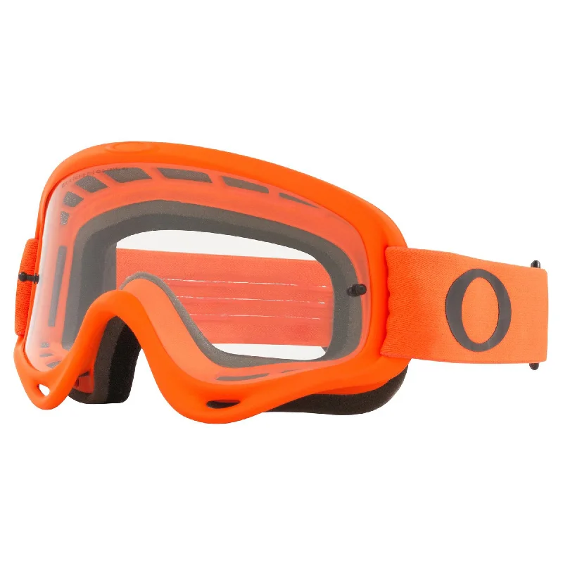 Cycling tights stretch-OAKLEY O-FRAME GOGGLES - MOTO ORANGE (CLEAR)