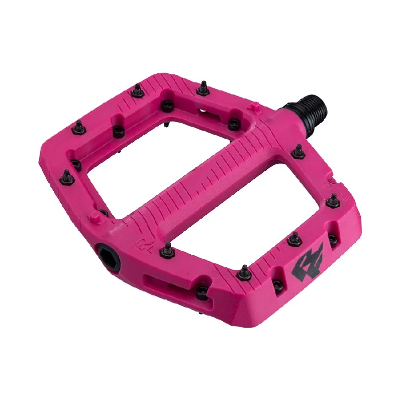 Cycling shin clip-RaceFace Chester Pedals - Platform Composite 9/16" Large Magenta