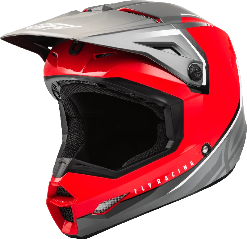 Road bike set-FLY 2024 KINETIC VISION ECE HELMET - RED/GREY