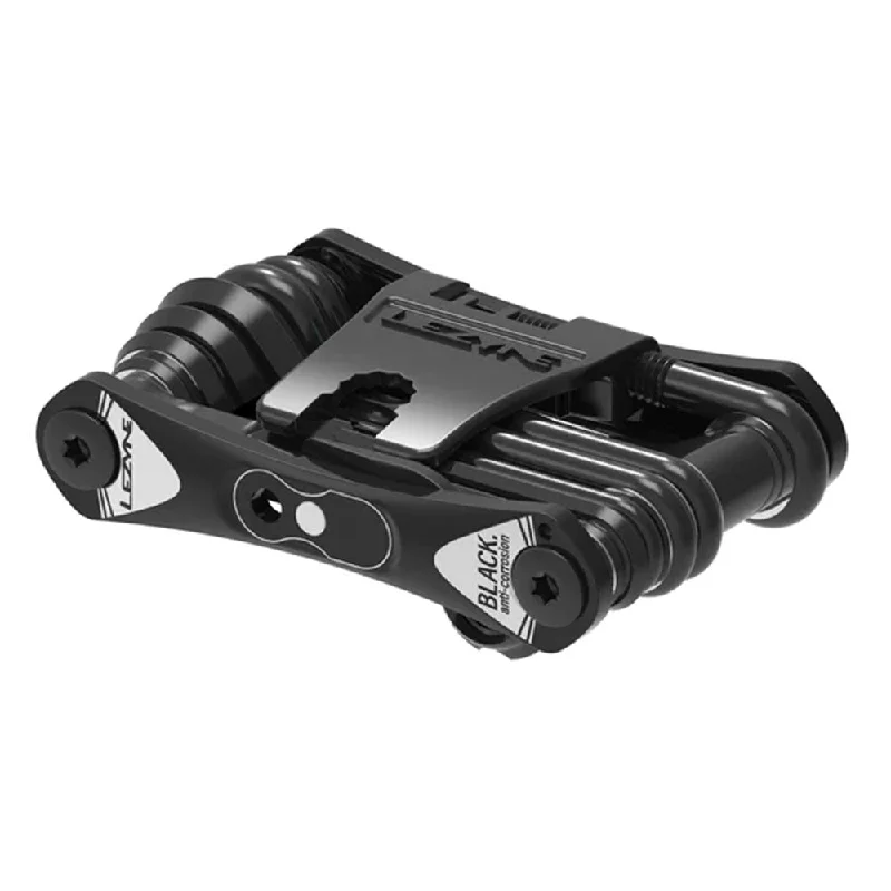 Bicycle gear clip-Lezyne Rap II 25 CO2 Multi Tool Black