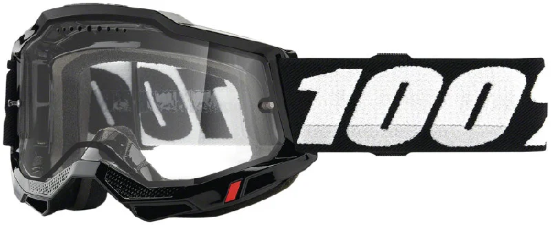 Bicycle tire strap-100% Accuri 2 Enduro MTB Goggles - Black/Clear