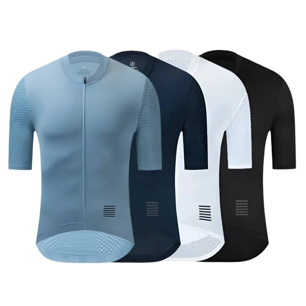 Bicycle basket clip-Men Cycling Jersey Short Sleeve Reflective Summer MTB Maillot Shirt Downhill Jersey Pro Team Mountain Bicycle Clothing