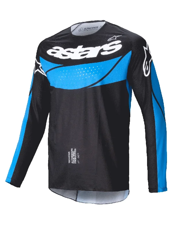 Cycling leg strap-ALPINESTARS 2025 TECHSTAR DREEM JERSEY - BLACK BLUE