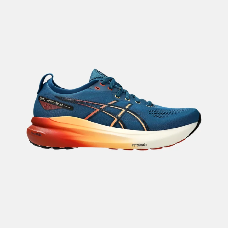 Mountain bike guards-Asics Gel-Kayano 31 Men's Running Shoes - Rich Navy/Spice Latte