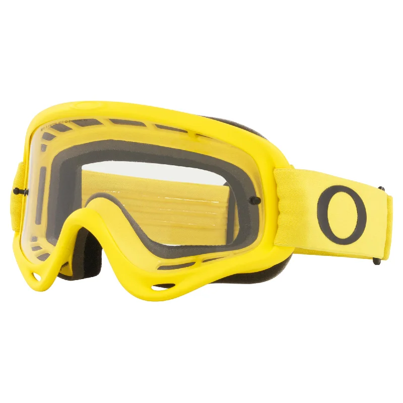 Cycling jacket thin-OAKLEY O-FRAME GOGGLES - MOTO YELLOW (CLEAR)