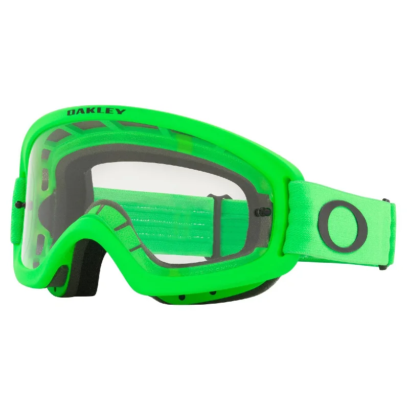 Cycling vest pad-OAKLEY O-FRAME 2.0 PRO XS YOUTH GOGGLES - MOTO GREEN (CLEAR)