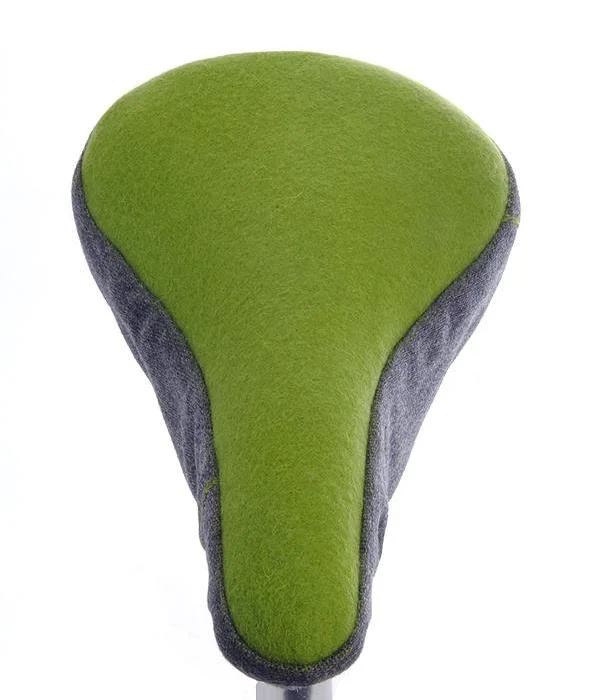 Bike wheel clip-Mossy II Bike Saddle Cover - Green & Grey