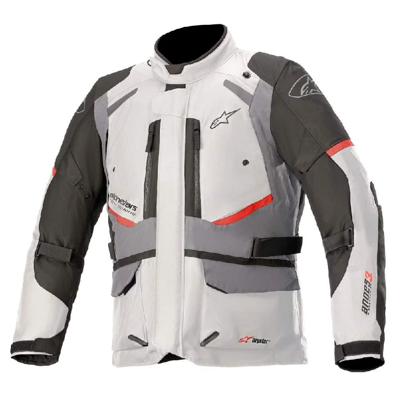 Cycling knee strap-ALPINESTAR ANDES V3 DRYSTAR JACKET - GREY