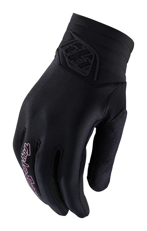 Cycling toe strap-Troy Lee Designs Luxe MTB Glove - Womens - Black - 2023