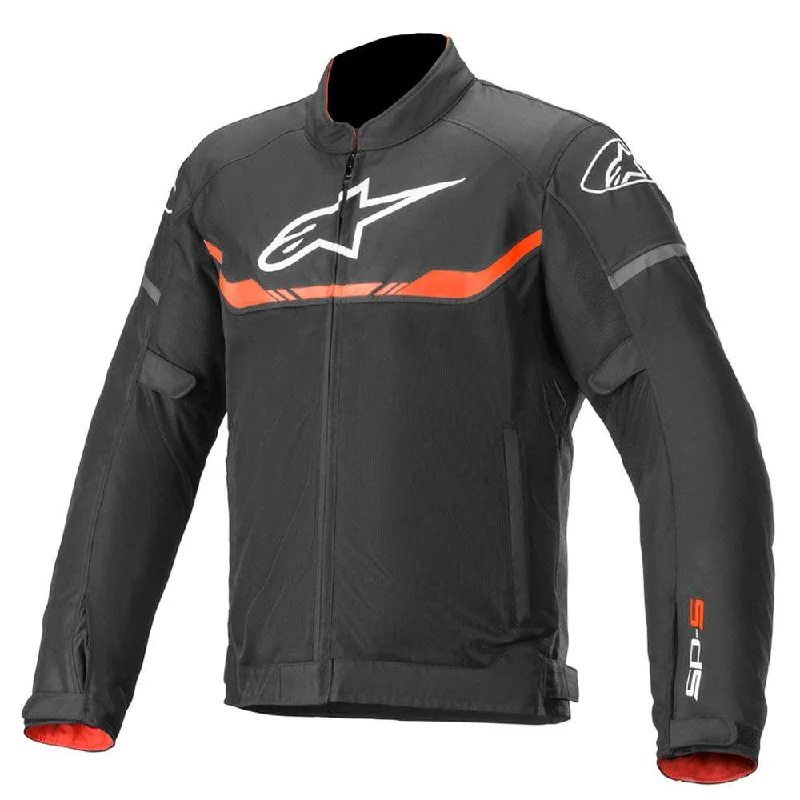 Bike seat strap-ALPINESTARS T SPS AIR JACKET - BLACK/FLUO RED