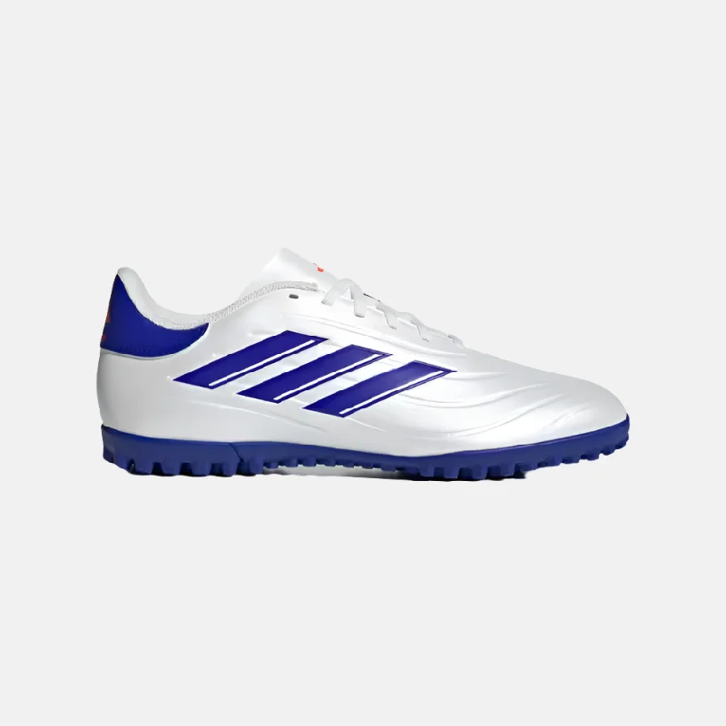 Bicycle bar clip-Adidas Copa Pure 2 Club Unisex Turf Football Shoes - Cloud White/Lucid Blue/Solar Red