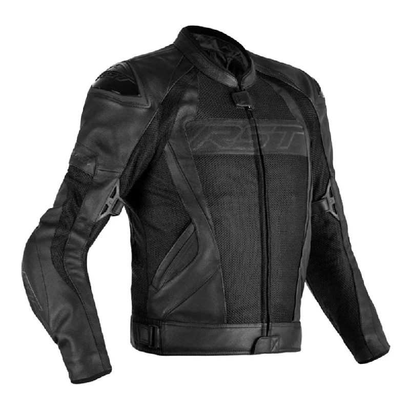 Mountain bike rim-RST TRACTECH EVO 4 LEATHER MESH JACKET - BLACK