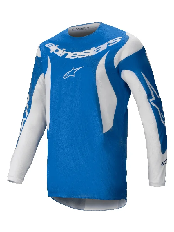 Bicycle speed clip-ALPINESTARS 2025 FLUID HAUL  JERSEY - BLUE WHITE