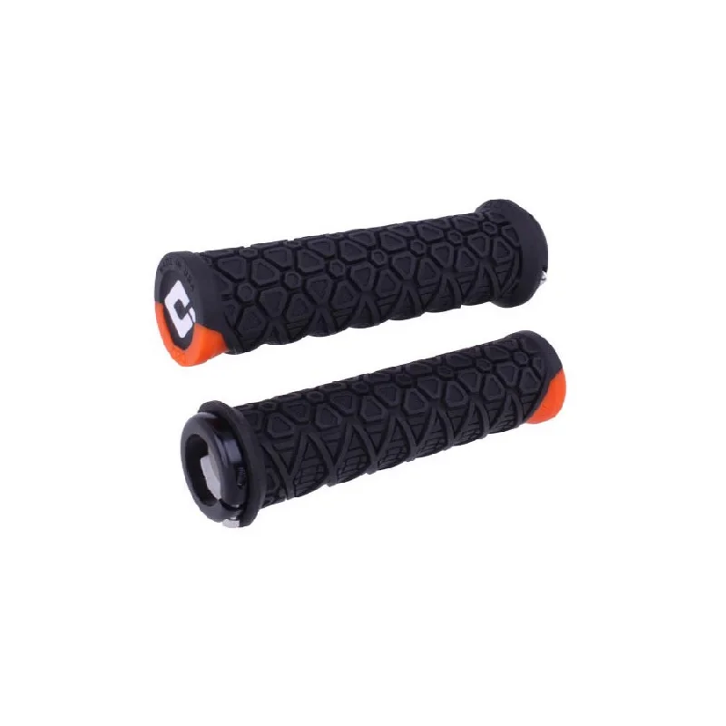 Bicycle lock strap-ODI Vanquish V2.1 Grips - Black Lock-On