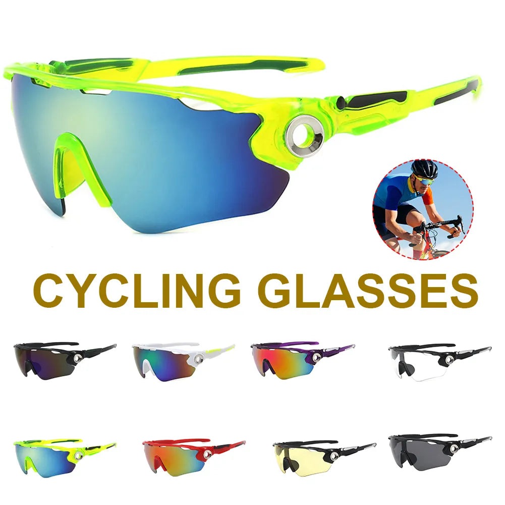 Bike seat pad-Cycling Eyewear 8 Clolors Outdoor Sports Sunglasses Men Women Cycling Glasses MTB Glasses Road Riding Bike Sunglasses Goggles