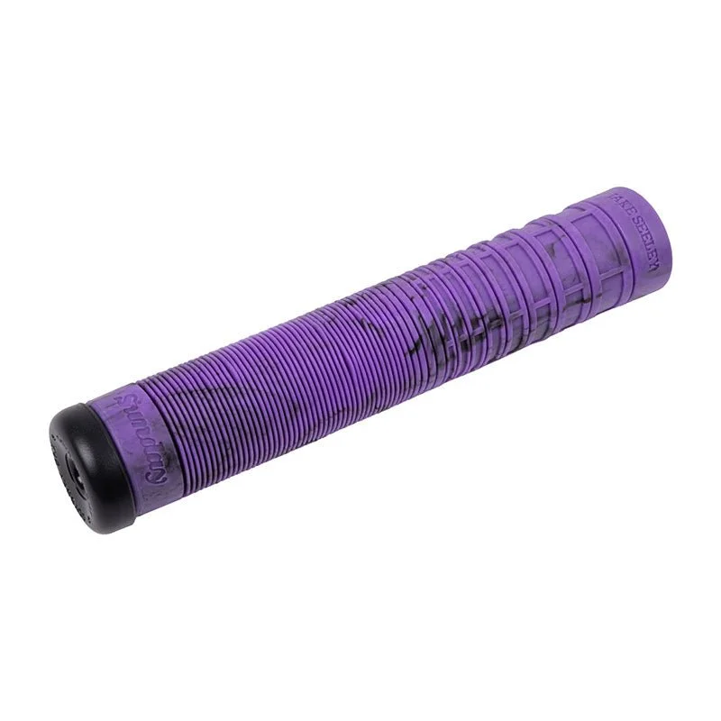 Bike tire strap-Sunday Black/Purple Swirl Seeley Grip