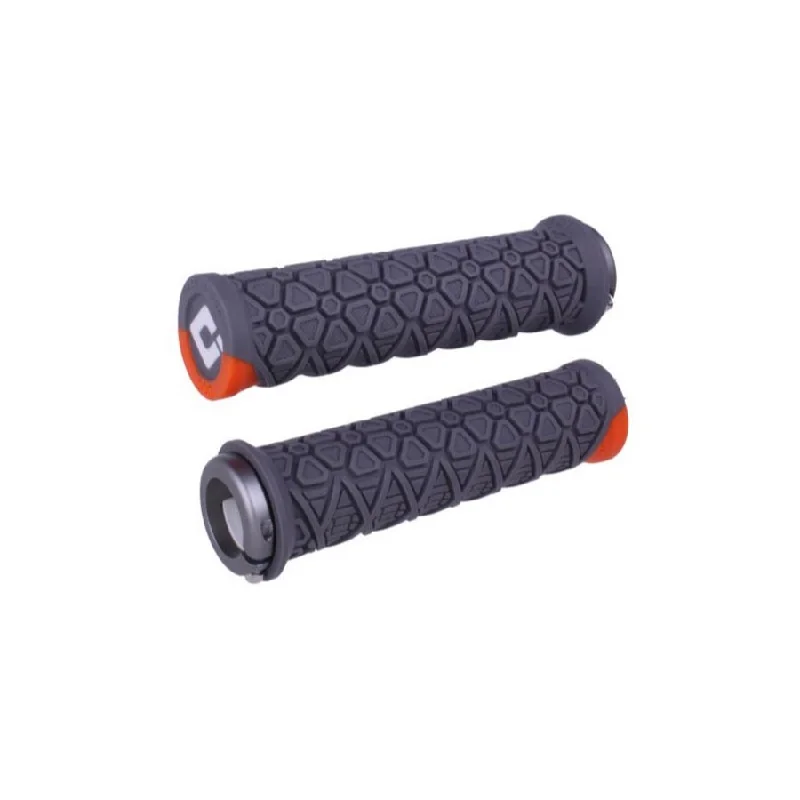 Road bike post-ODI Vanquish V2.1 Grips - Graphite Lock-On