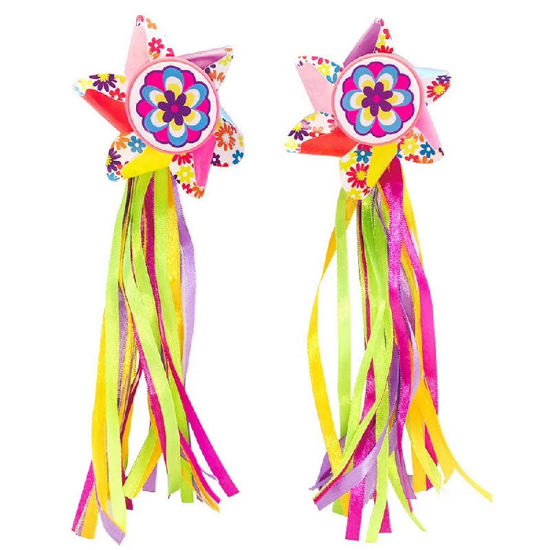 Cycling strap pedal-JOYSTAR Kids Bicycle Tassel Ribbon Bicycle Grips Tassel Decoration