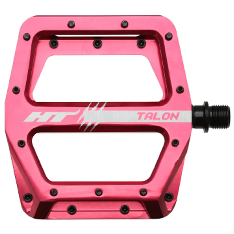 Cycling rain clip-HT Pedals AN71 Talon Platform Pedal CrMo Red