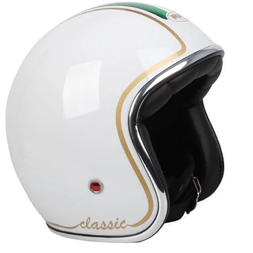 Bicycle tail clip-RXT CLASSIC HELMET -  WHITE ITALY