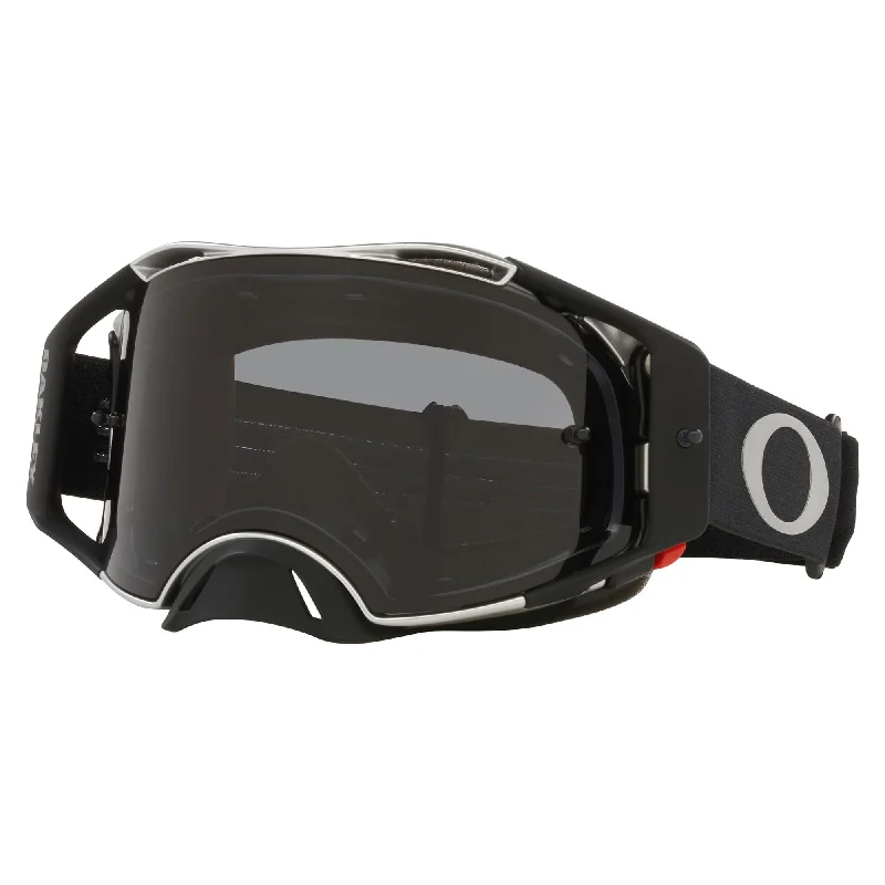 Bicycle gear clip-OAKLEY AIRBRAKE GOGGLES - TUFF BLOCKS GUNMETAL BALCK (DARK GREY)