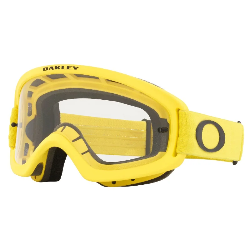 Road bike rest-OAKLEY O-FRAME 2.0 PRO XS YOUTH GOGGLES - MOTO YELLOW (CLEAR)