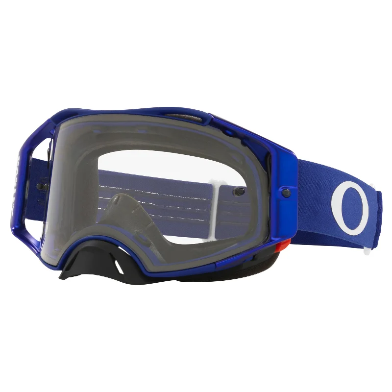 Bicycle rack strap-OAKLEY AIRBRAKE GOGGLES - MOTO BLUE (CLEAR)