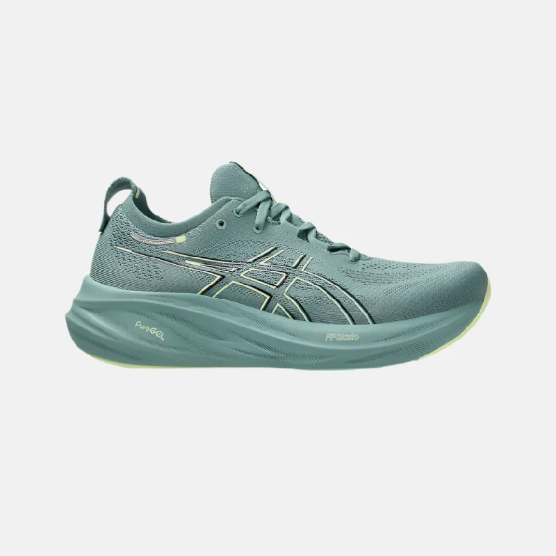 Bike wheel clip-Asics Gel-Nimbus 26 Men's Running Shoes -Celadon/Light Celadon