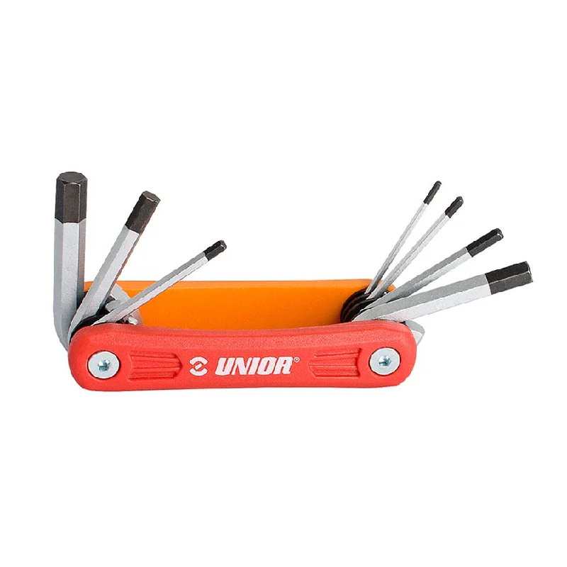 Bicycle speed clip-Unior EURO7 Multi-Tools Number of Tools: 7 Red/Orange