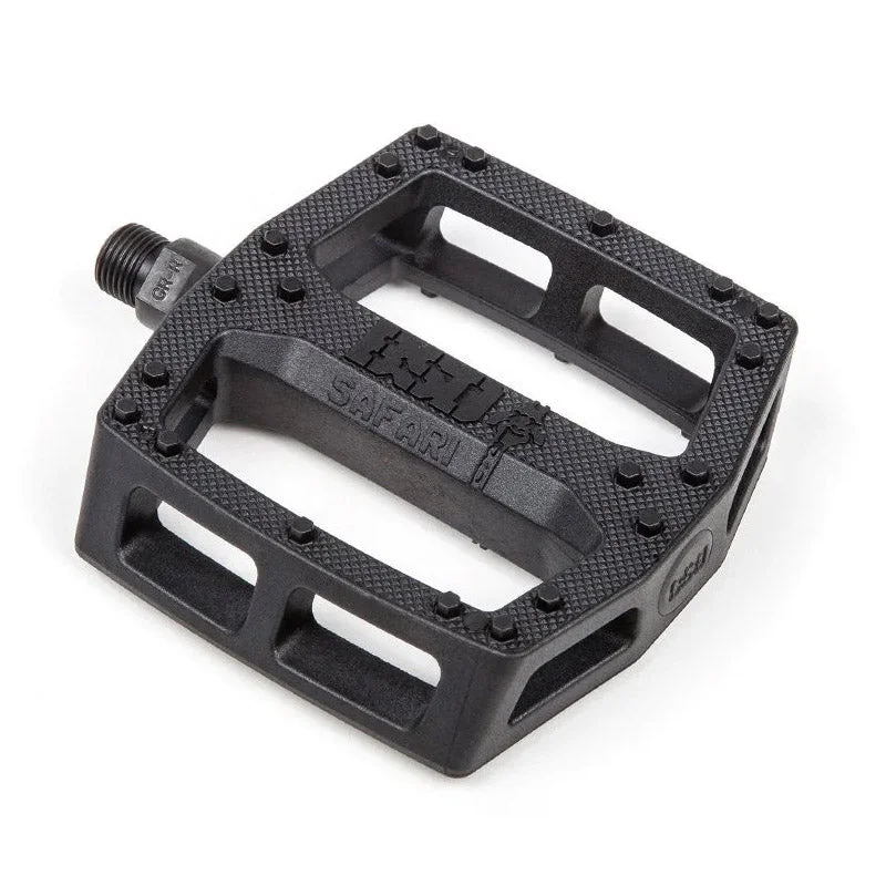 Bike tire clip-BSD BMX (Black) Safari Bicycle Pedals