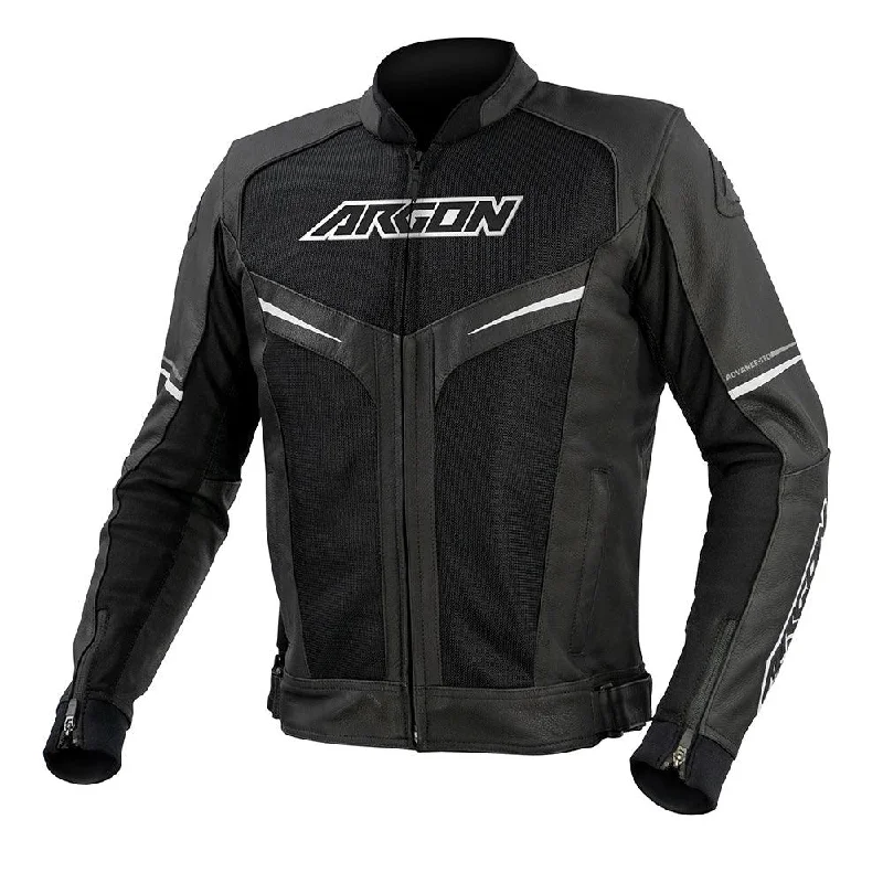 Bicycle lamp strap-ARGON FUSION JACKET - BLACK/WHITE