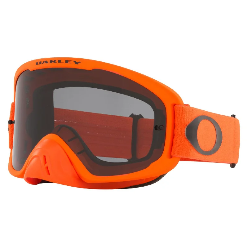 Cycling rain pad-OAKLEY O-FRAME 2.0 PRO GOGGLES - MOTO ORANGE (DARK GREY)