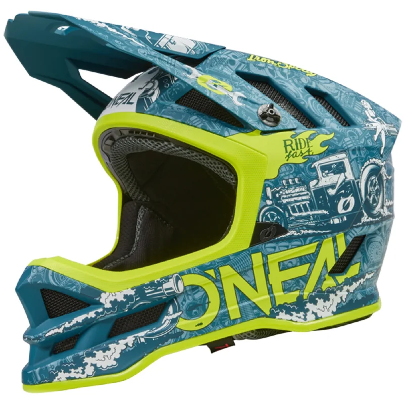 Cycling vest pad-Casco O'neal Blade Polyacrylite HR - Blu verde