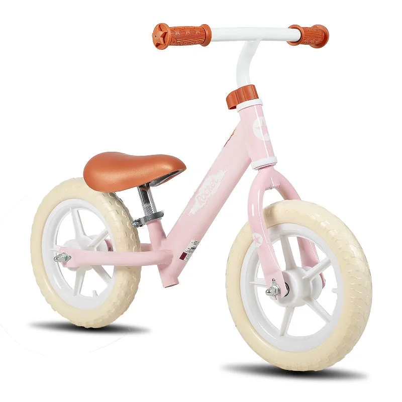 Bicycle cargo pad-JOYSTAR Retro 12 Inch Kids Balance Bike for Boys Girls 2-4 Years Old