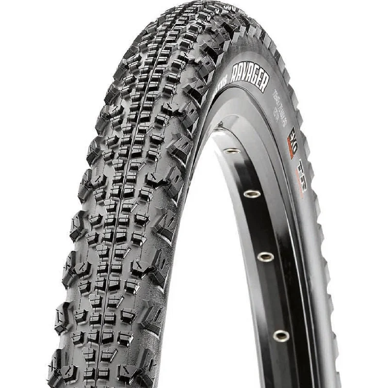 Mountain bike crank-Copertone Maxxis Ravager TR Silkshield 60TPI pieghevole - 700 x 40C - Nero