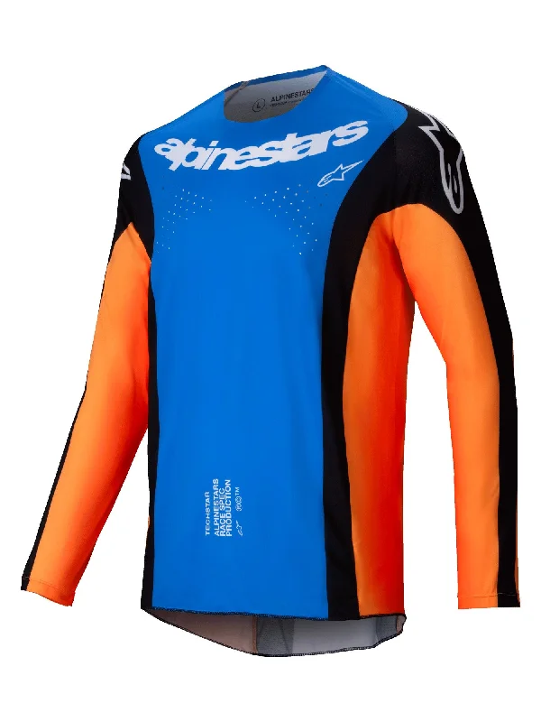 Cycling vest strap-ALPINESTARS 2025 TECHSTAR MELT JERSEY - ORANGE BLUE