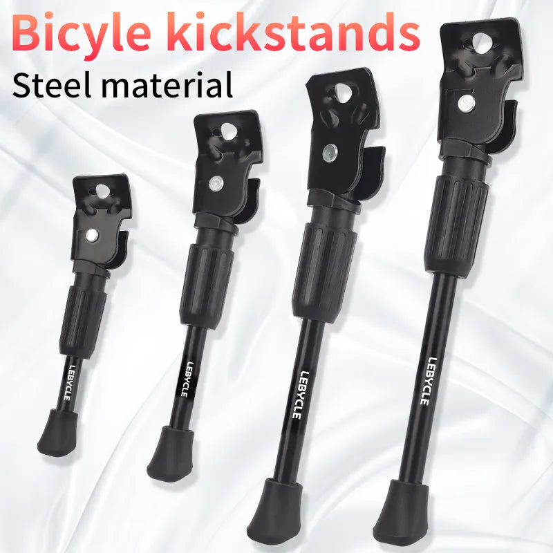 Bike frame clip-Lebycle Kids Bike Kickstand Non-Slip Suitable for 12 14 16 18 20 inches Road Bike/Mountain Bike/Folding Bike Bicycle Kickstand